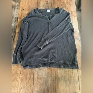 Waffle Knit Long Sleeve Shirt - Offline by Aerie